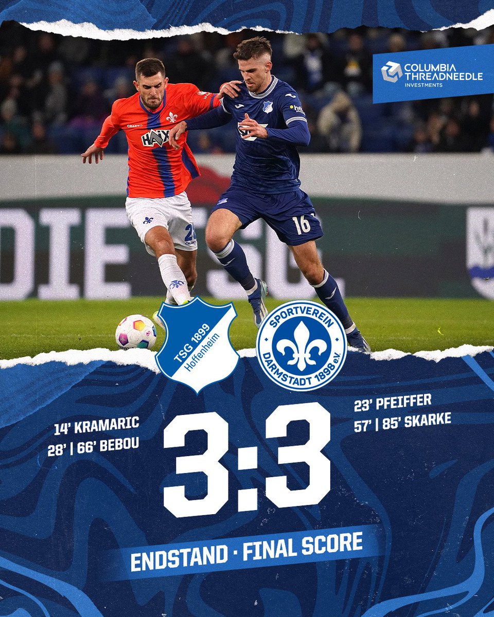tsghoffenheimEN's tweet photo. There was definitely more in that for us.
#TSGD98 https://t.co/4hgJtPDMut