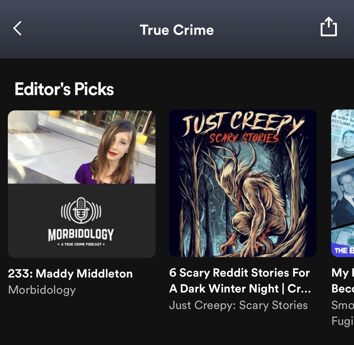 A massive thank you to <a href="/Spotify/">Spotify</a> for including Morbidology in their editor’s picks! If you’re looking for a new true crime podcast, why not check Morbidology out on Spotify? 🎙️