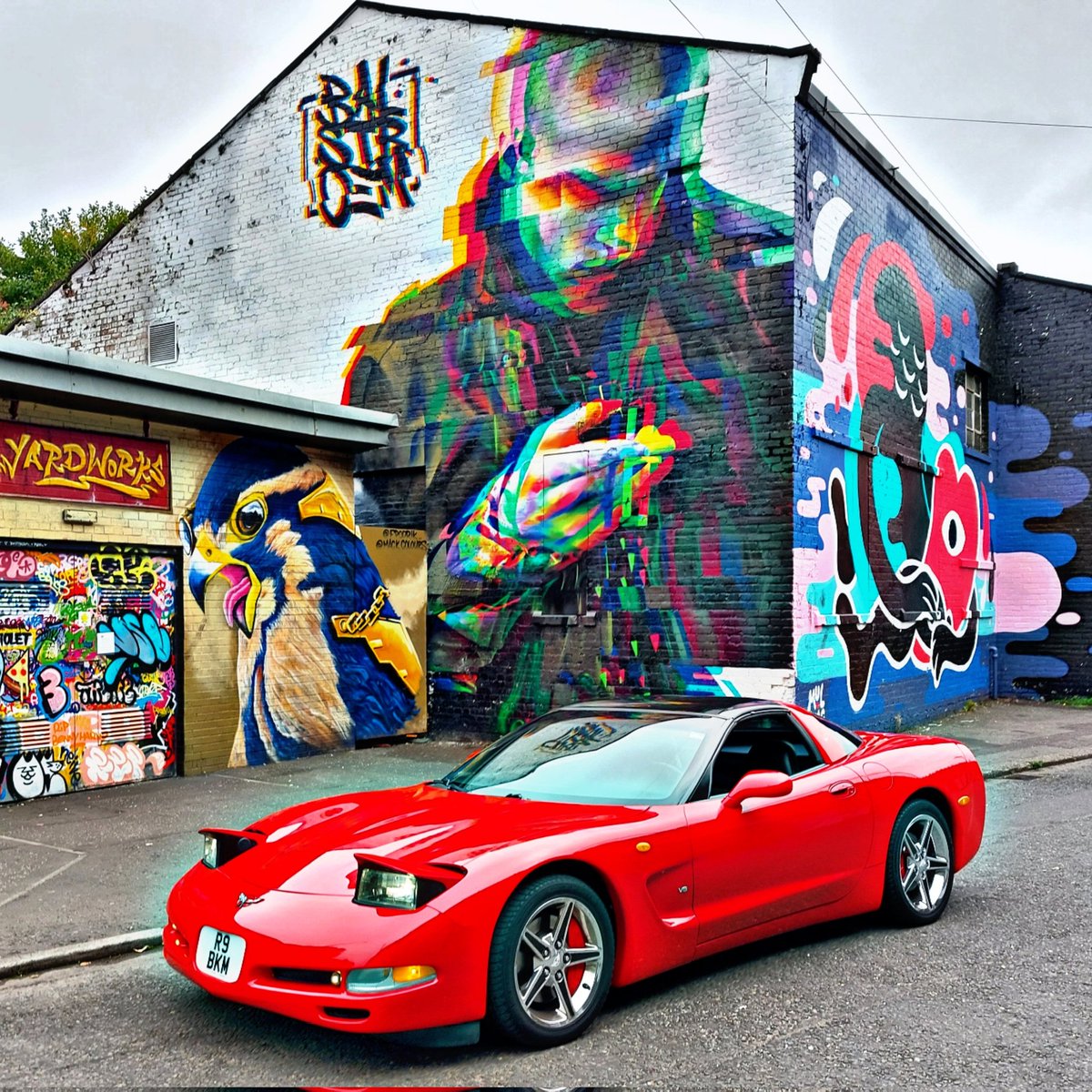 Eastvale Place, Glasgow 💯

#Glasgow #visitGlasgow #streetart #graffiti #graffitiart #balstroem #scotland #corvette #c5 #Chevrolet #corvettec5 #chevroletcorvette