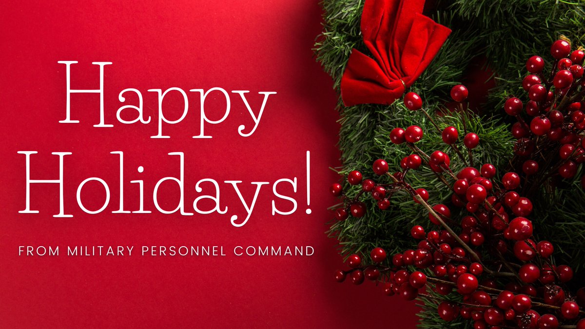 To our #CAF members, and the entire #DefenceTeam: have a safe and happy holiday season! 

Relax, unwind, and enjoy quality festive time with your loved ones. 

#HappyHolidays