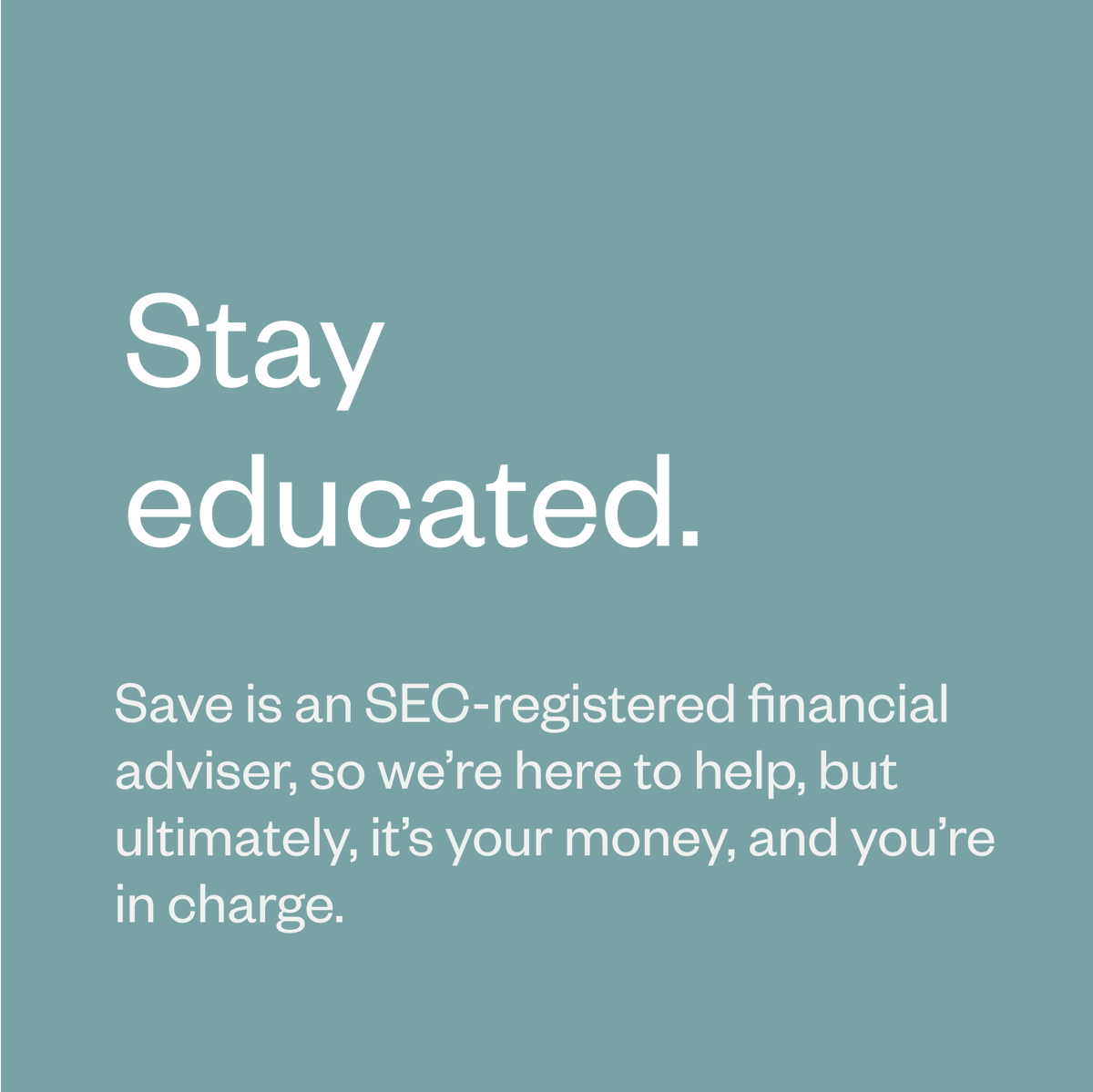 save_tech_llc's tweet photo. Did you know 65% of people surveyed said investing wasn’t as hard as they initially thought after they got started?* Wherever you are on your investment journey; we’ve got your back.

*According to Commonwealth’s Transforming Investor Identity survey. https://t.co/F3szAWLrNX