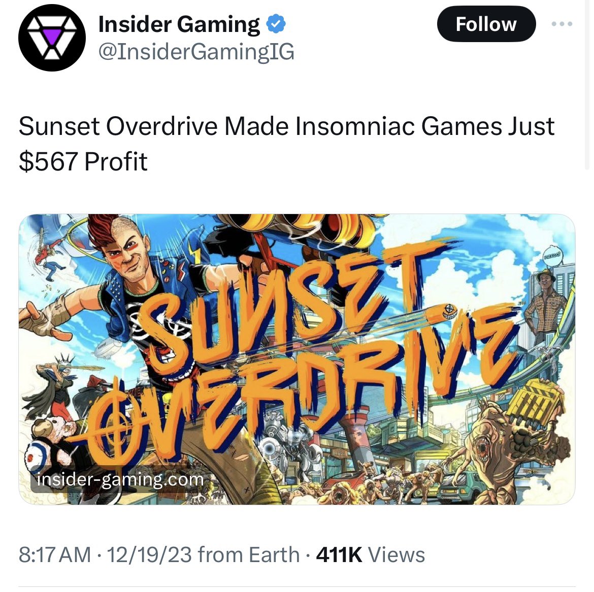 Buy Sunset Overdrive