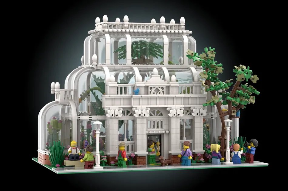 Ken Feeley on X: Lego plans to release a botanic garden set!   / X
