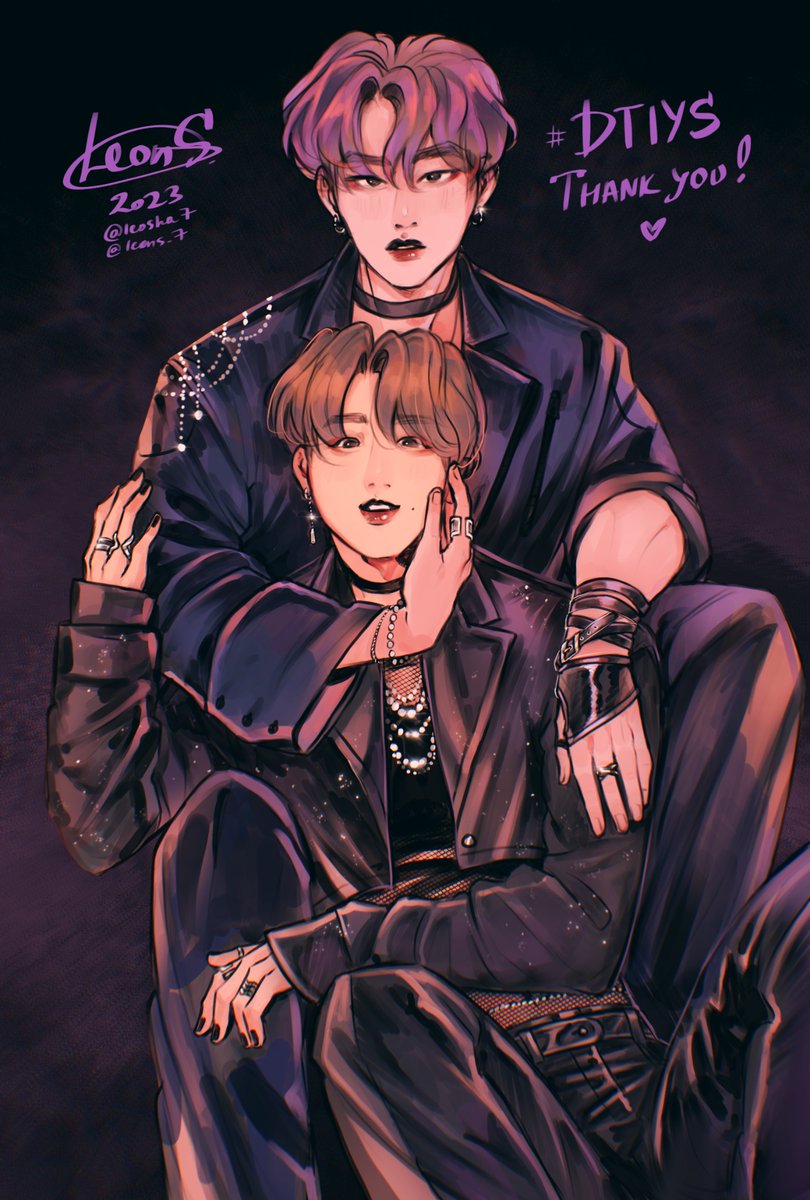 It’s my DTIYS challenge! 
Minsung! 🐇🐿️💕✨