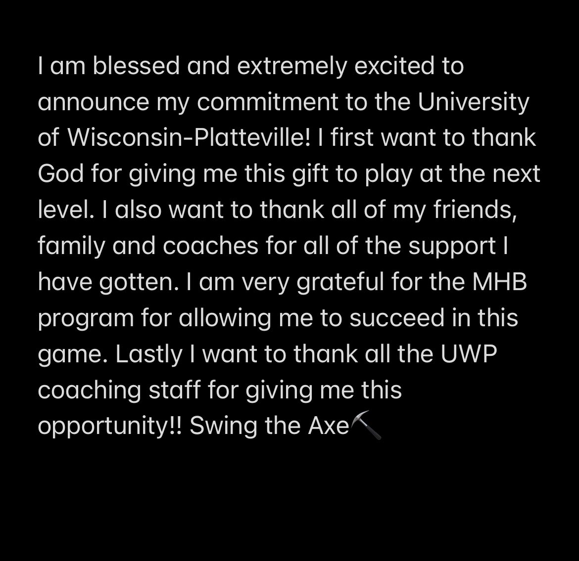 ‼️100% COMMITTED‼️

<a href="/Ryan_Munz/">Ryan Munz</a> <a href="/CoachAllender7/">Donald Allender</a> <a href="/coachsaint25/">Bret St Arnauld</a> <a href="/BarnevldHoreb/">MHB Football</a> @travisWSN <a href="/MJ_NFLDraft/">Mark Johnson</a> <a href="/23botter/">Brian Bott</a>