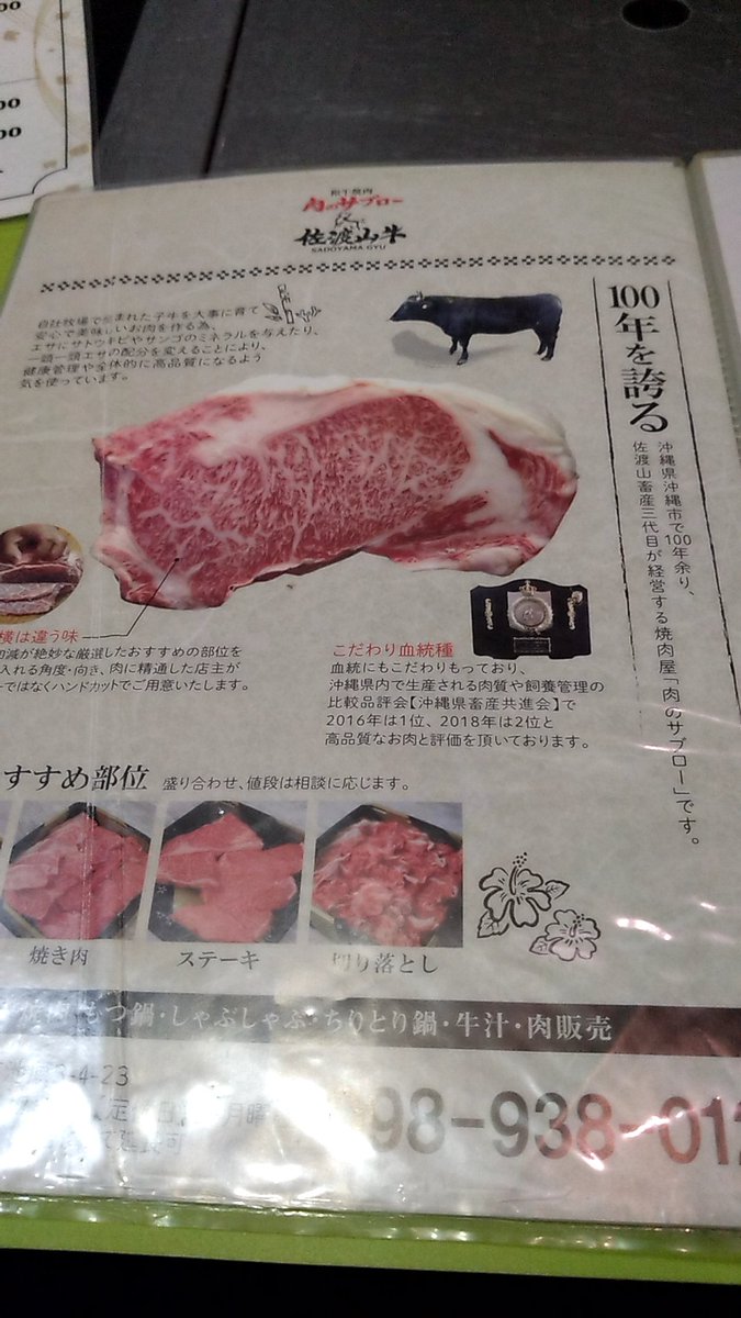 ミックスならぬ
チャンプルーコーデさー

くまーのロース肉と牛汁
いっぺーまーさんどー