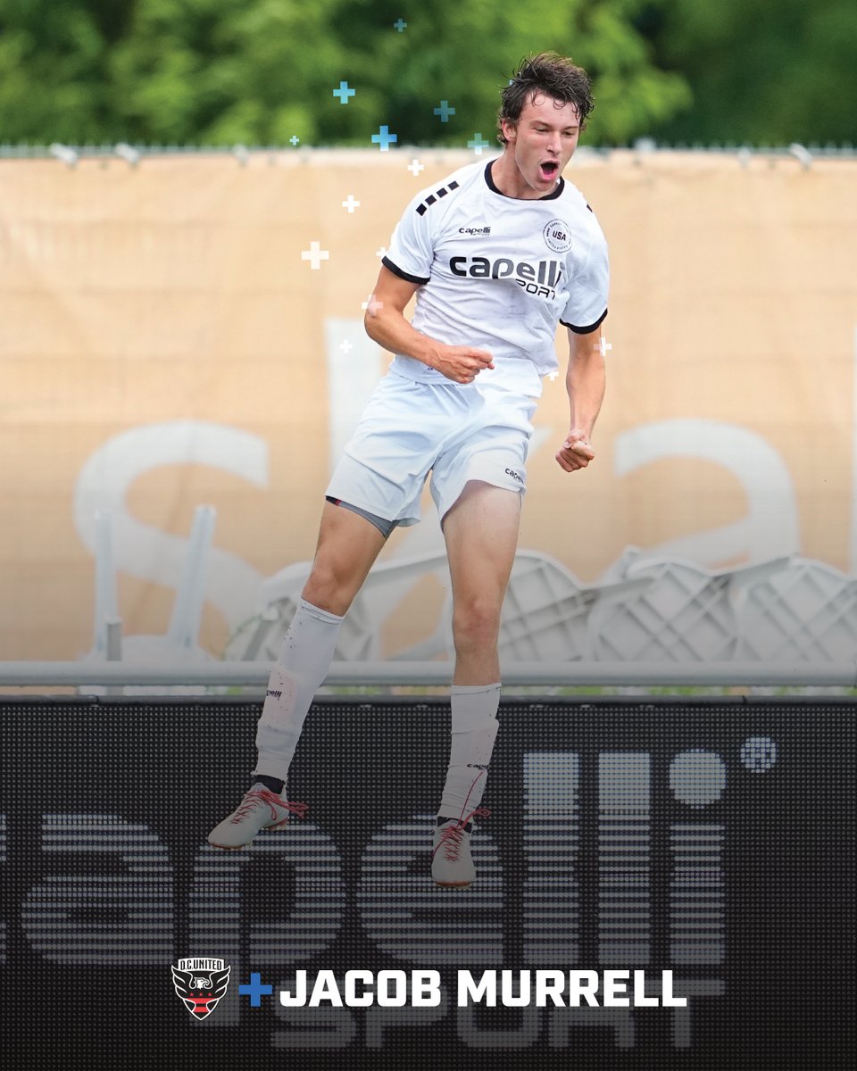 Capelli Sport+ (@capelli_s_plus) on Twitter photo ◼️◼️◼️◼️ MLS SuperDraft 2024 | Jacob Murrell
Jacob Murrell, a former Capelli Sport+ ID Player from <a href="/pipeline_soccer/">Pipeline Soccer Club</a>, was the 7th overall pick in <a href="/MLS/">Major League Soccer</a> SuperDraft’s expanding player pool today. As sophomore forward for <a href="/GUHoyasMSoccer/">Georgetown Men’s Soccer</a>, Jacob was drafted by <a href="/dcunited/">D.C. United</a> in the first ◼️◼️◼️◼️ MLS SuperDraft 2024 | Jacob Murrell
Jacob Murrell, a former Capelli Sport+ ID Player from <a href="/pipeline_soccer/">Pipeline Soccer Club</a>, was the 7th overall pick in <a href="/MLS/">Major League Soccer</a> SuperDraft’s expanding player pool today. As sophomore forward for <a href="/GUHoyasMSoccer/">Georgetown Men’s Soccer</a>, Jacob was drafted by <a href="/dcunited/">D.C. United</a> in the first