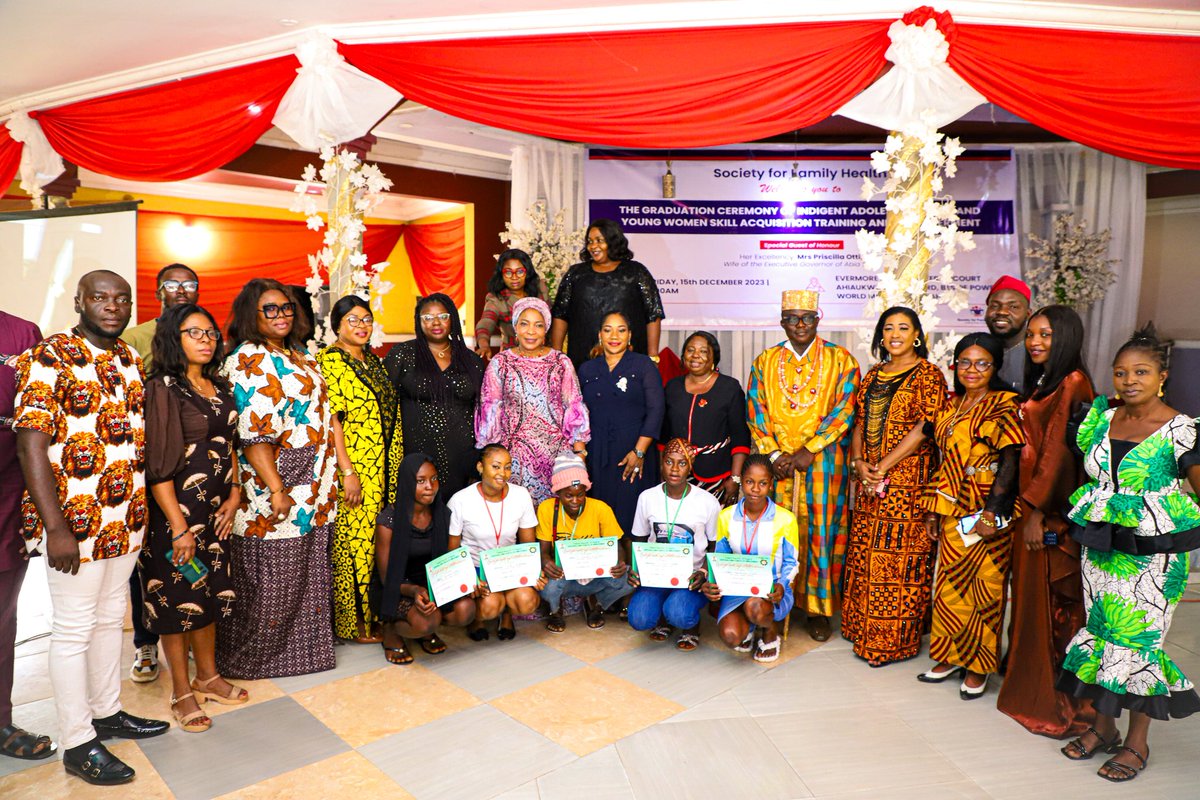 I recently attended a remarkable event where the collaboration between the Society for Family Health (SFH) and the National Directorate of Employment (NDE) in Abia State empowered 223 Adolescent Girls and Young Women (AGYW) across 17 Local Government Areas. 

The three-month…