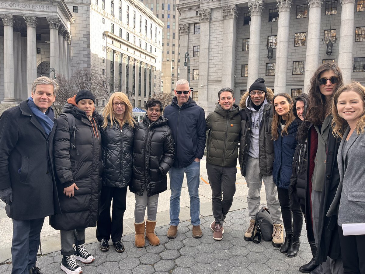 Today, we joined survivors, advocates, & lawmakers in Lower Manhattan to launch the #SurvivorJusticeAgenda, which will build on the #ChildVictimsAct and #AdultSurvivorsAct and put power back in the hands of survivors. Let’s do this @NYSA_Majority @NYSenate @GovKathyHochul!