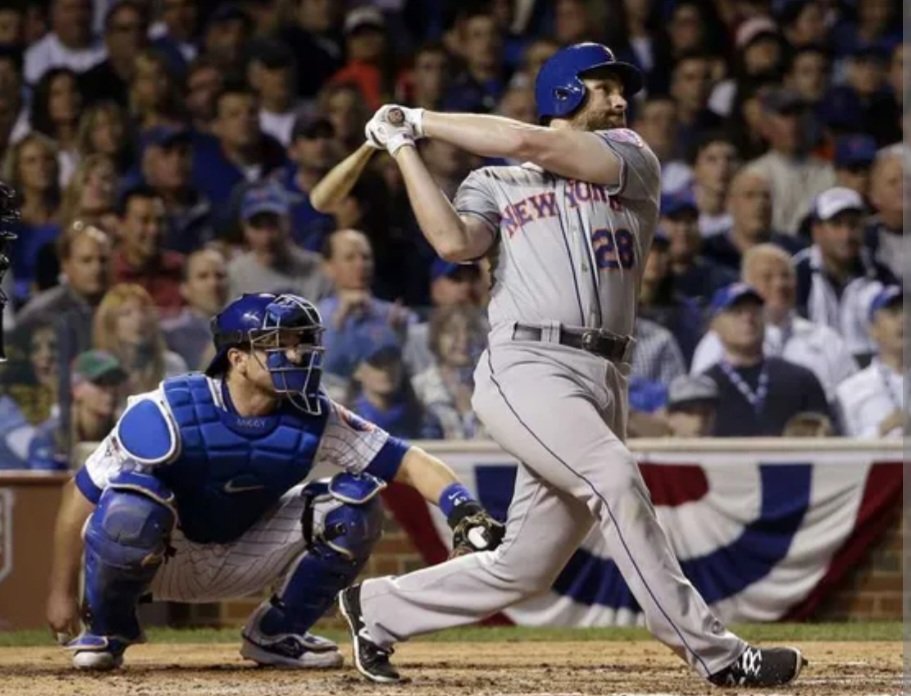 October 20, 1910: Dan Murphy homered to lead his team to a Game 3 postseason victory over the Cubs. 105 years later... October 20, 2015: Daniel Murphy homered to lead his team to a Game 3 postseason victory over the Cubs.