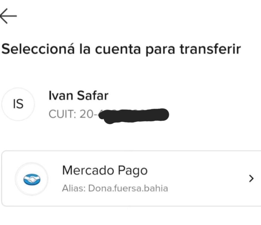 Este es IVAN SAFAR, hijo de la concejala de LLA en BAHIA BLANCA Valeria Rodriguez

Sabés que hizo este CHORRO❓️

🔴Se creó un alias en MP parecido al de la COLECTA #FuerzaBahia

para ESTAFAR a la gente y recibir dinero en SU CUENTA‼️

NI UN LIBERTARIO HONESTO, NI UNO.

CARCEL🤬