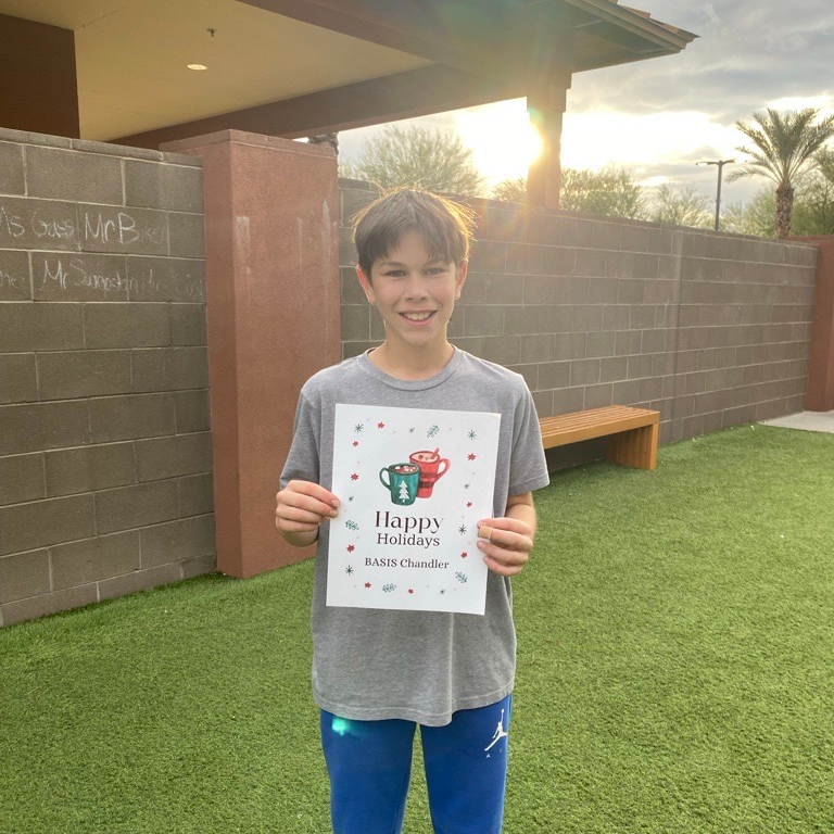 Happy Holidays from BASIS Chandler! 🎁 🎄 ❄️