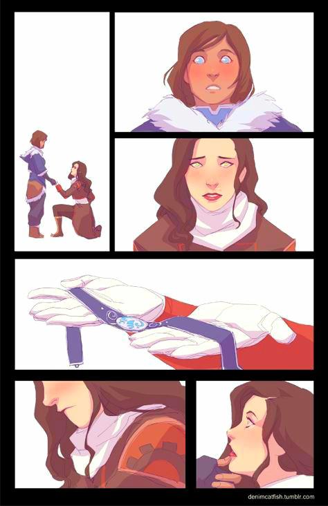 Been busy so here are some art reposts but happy 9th #korrasami day~ 