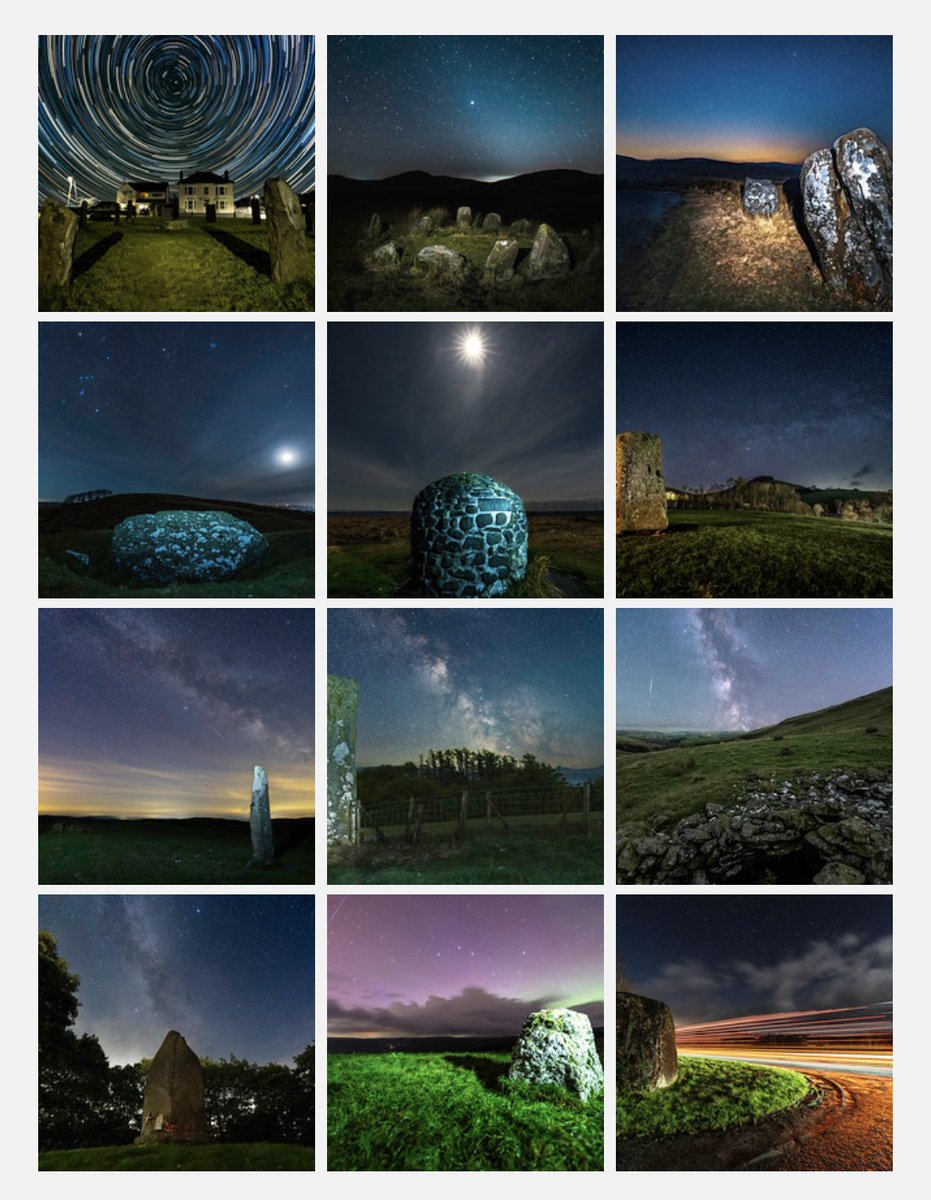 Here's to highlighting our history and heritage in the #cambrianmountains. Our ancestors built stone structures. Even today we still build. We stand in awe, day and night. Area of Astounding Natural Beauty and Heritage 🏴󠁧󠁢󠁷󠁬󠁳󠁿 Twelve stone structures in twelve months. @visitwales