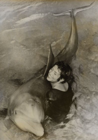 Volunteer naturalist Margaret Howe Lovatt set out on a NASA-funded experiment to prove that dolphins could be taught English, living in close quarters with the marine mammals for almost two months.   

By the end of the experiment, Lovatt claimed she had fallen in love:  

“That