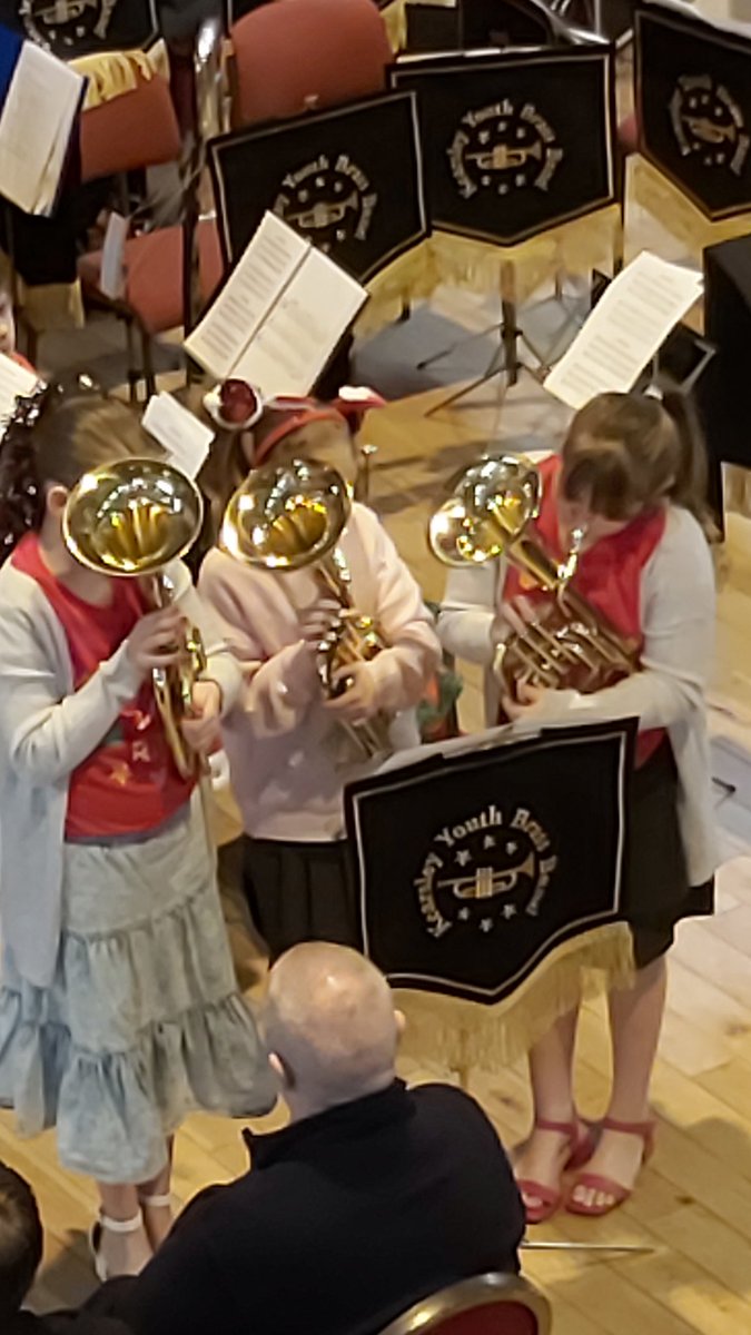This is where it all begins....  our Training Band nurtures young (&amp; not-so-young!) players, giving them the opportunity to perform in front of an audience. Our players develop resilience &amp; confidence by playing solos - we even have father &amp; daughter duos!! #brassband