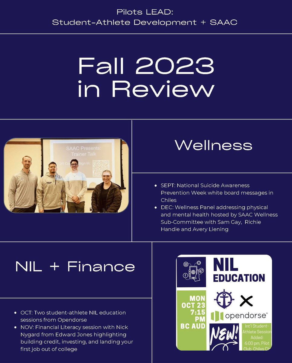 PilotsLead's tweet photo. Pilots! It was an epic Fall and we miss you already. Here is a look at all we were up to. Can’t wait for more in Spring 2024!   💜⚓️ #WeArePortland https://t.co/uicJAvZOLi