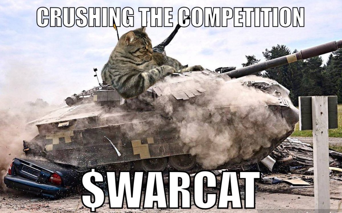 WarCatSol's tweet photo. $WARCAT

WAR WILL TURN MANLETS INTO MEN

@coingecko 🎯 https://t.co/nQh5K1KSdw