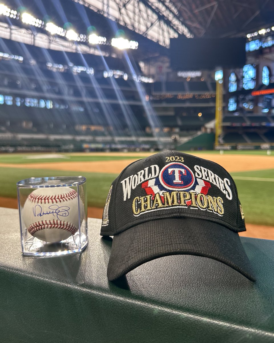 Repost for a chance to win this signed Nathan Eovaldi baseball and World Series Champions hat!
