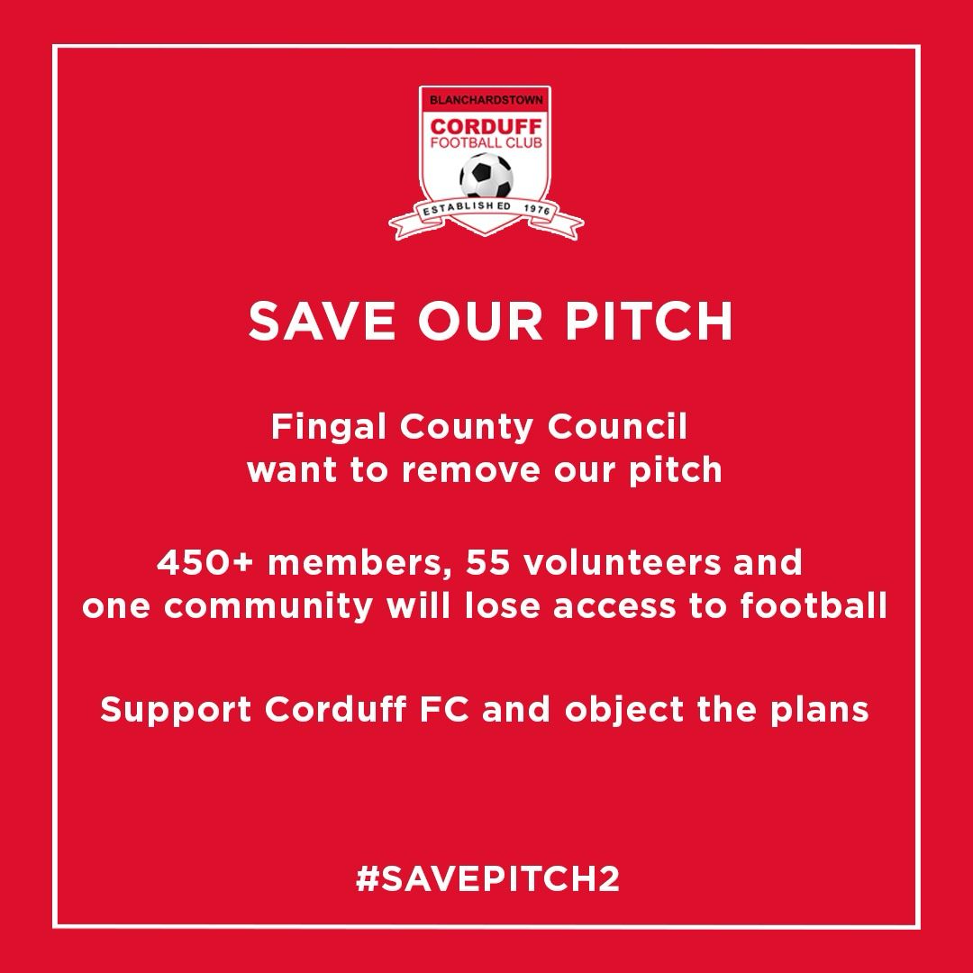 CorduffFC's tweet photo. Again, if you have a few minutes, please go to https://t.co/ELWC7TzuiP to leave a submission by 21st December.
#SAVEPITCH2 #ALLWEWANTFORCHRISTMASISOURTWOFRONTPITCHES
#UPTHEDUFF https://t.co/rglVd3D1nN