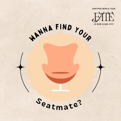 NIKEUMII's tweet image. 1, 2 — connect! 🎤

CALLING ALL A6 ROYALTIES ‼️‼️

This is your A6 co-royalty, Keu, presenting the plan: “Connecting the A6 Royalties." 🫂 Please see the Photos for more details! 🔗 ✨

🏷️ Seatmate Section Finder Seated Enhypen Fate tour #ENHYPEN_IN_NEWCLARKCITY #ENHYPEN_IN_NCC