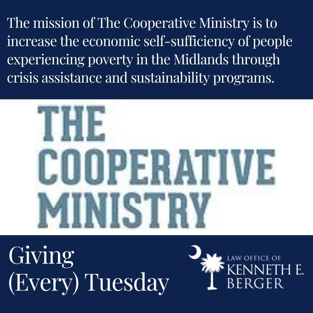 This Giving (Every) Tuesday we are donating to The Cooperative Ministry to aid those in the Midlands who are impoverished by providing clothing, furniture, food, and economic education. To volunteer or donate, visit coopmin.org 

#LOKB #givingeverytuesday #columbiasc