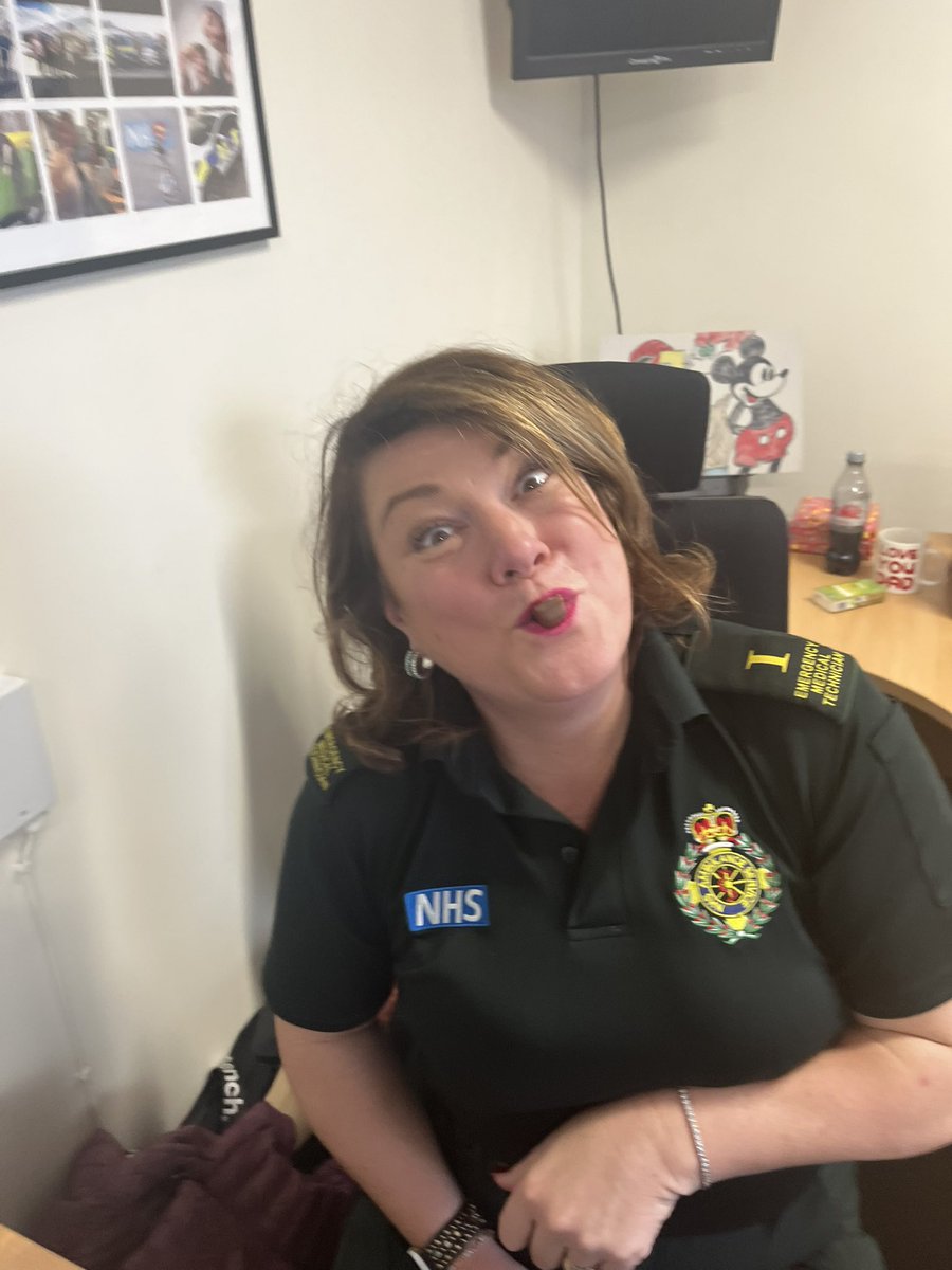 Today NWAS said goodbye to Linda on her last day before moving on to pastures new. #TeamTriage Will not be the same without you. I will miss you with all my heart but go and conquer the world ❤️