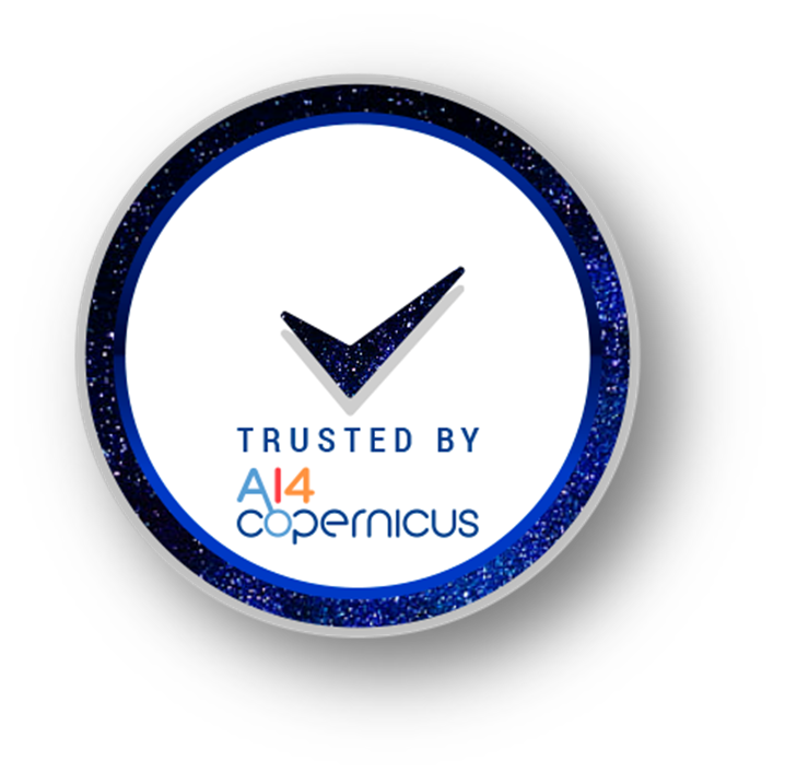 AΙ4Copernicus (@ai4copernicus) on Twitter photo .<a href="/AI4Copernicus/">AΙ4Copernicus</a> is extremely proud 💟 of its funded projects that emerged from the 5 rounds of Open Calls!
The ''AI4Copernicus Trustmark'' badge is provided to all that have successfully ''graduated''🎓from the process meeting the highest of standards.
ℹ️ai4copernicus-project.eu/ai4copernicus-… .<a href="/AI4Copernicus/">AΙ4Copernicus</a> is extremely proud 💟 of its funded projects that emerged from the 5 rounds of Open Calls!
The ''AI4Copernicus Trustmark'' badge is provided to all that have successfully ''graduated''🎓from the process meeting the highest of standards.
ℹ️ai4copernicus-project.eu/ai4copernicus-…