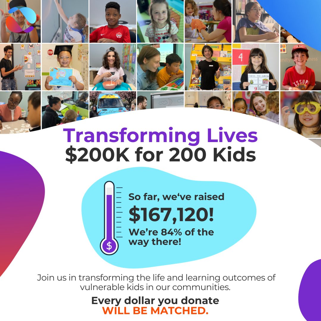 We are so proud of the difference we are making to #vulnerablekids. We've raised $167,120 and are 84% of the way to our $200K goal! 🫶   

Give Now - ldsociety.ca/give/

#nonprofit #charity #learningdisabilities #learningdifferences #adhd #dyslexia #asd #bcnonprofit