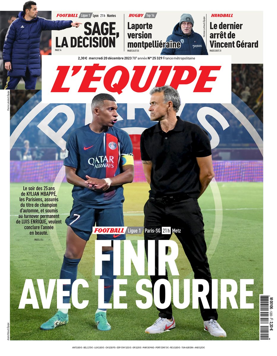 Ligue 1 Uber Eats 2023-2024 : 49-3 titres : Café des sports - Page 75