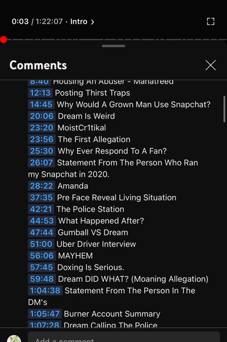 Not Dream having an end of the year allegations wrap up https://t.co/3hYFGLrh0y