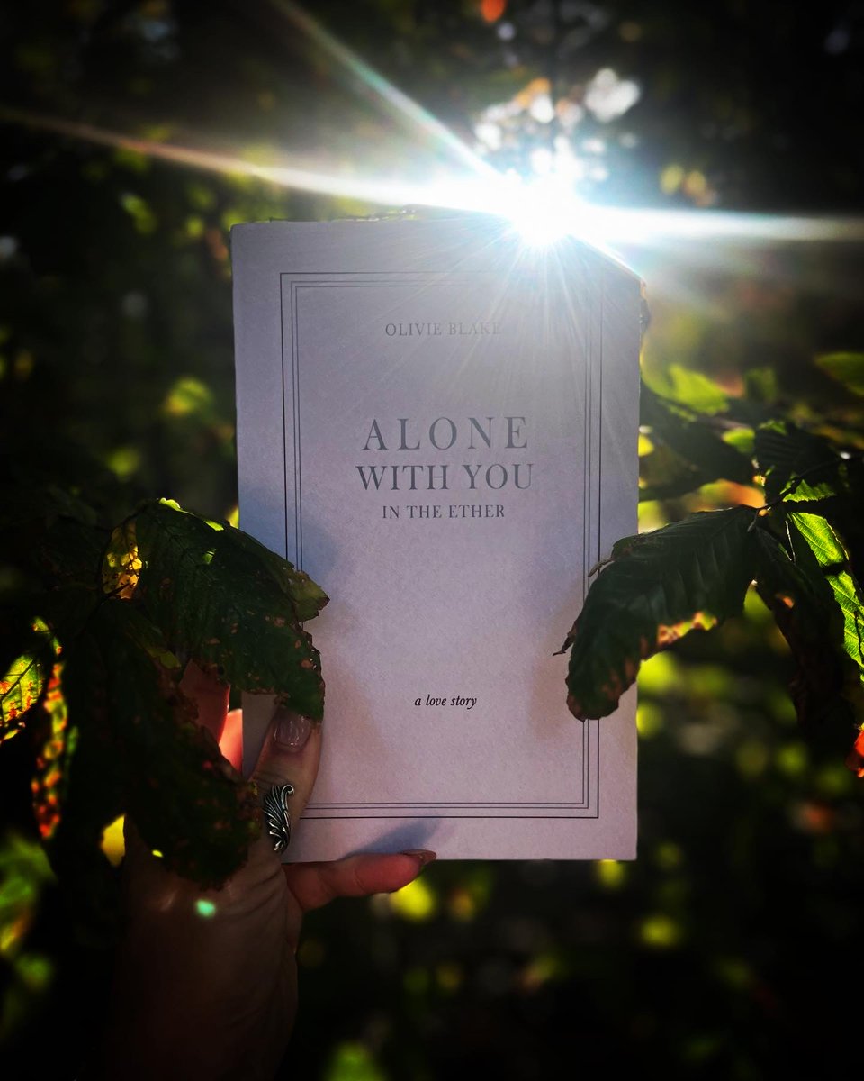 Instarec by Allison F Alone With You in the Ether by Olivie Blake So. Many. Tears. 😭 Just read it. @olivieblake #bookstagram #bigIDEA