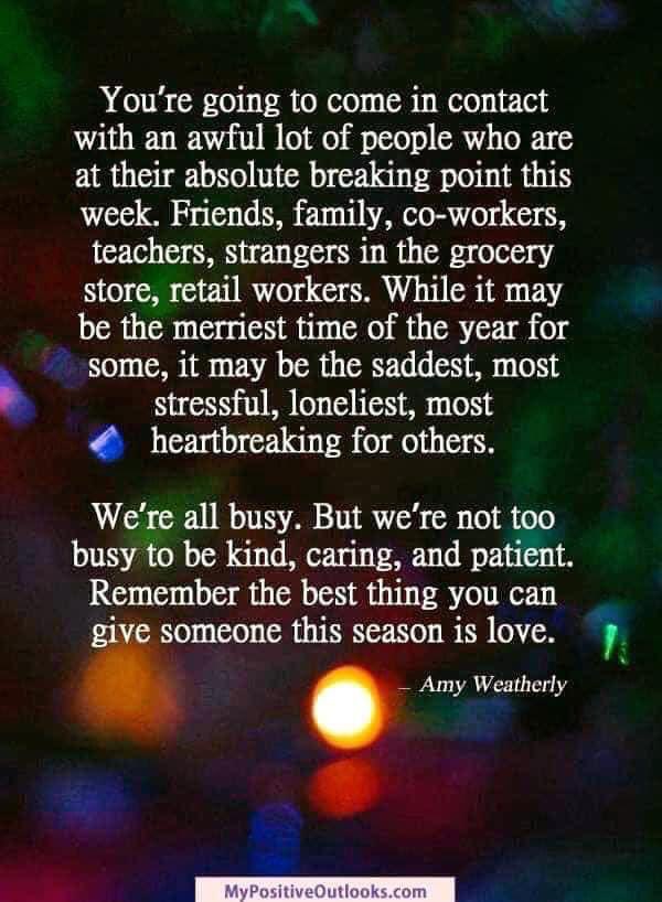 Great reminder for us all