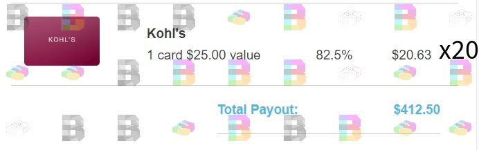 Thank you @BandarsBounties! Made $300 in roughly an hour of work. Great way to start a random Tuesday!