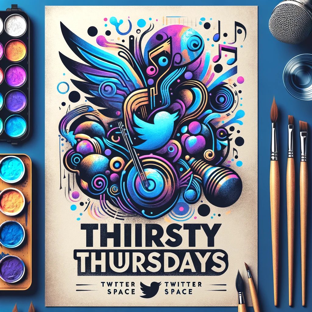 ALL NEW SPACE FOR ARTISTS

BY ARTIST

Whether it’s mental blocks or how to get your creative spark back. 

This is the destination to bring like minded individuals together. 

Join <a href="/djseip/">DJSeip.eth</a> &amp; <a href="/JoeyCapitano/">Joey Capitano</a> for:

#THIRSTYTHURSDAYS 

1pm pst

 x.com/i/spaces/1YpKk…