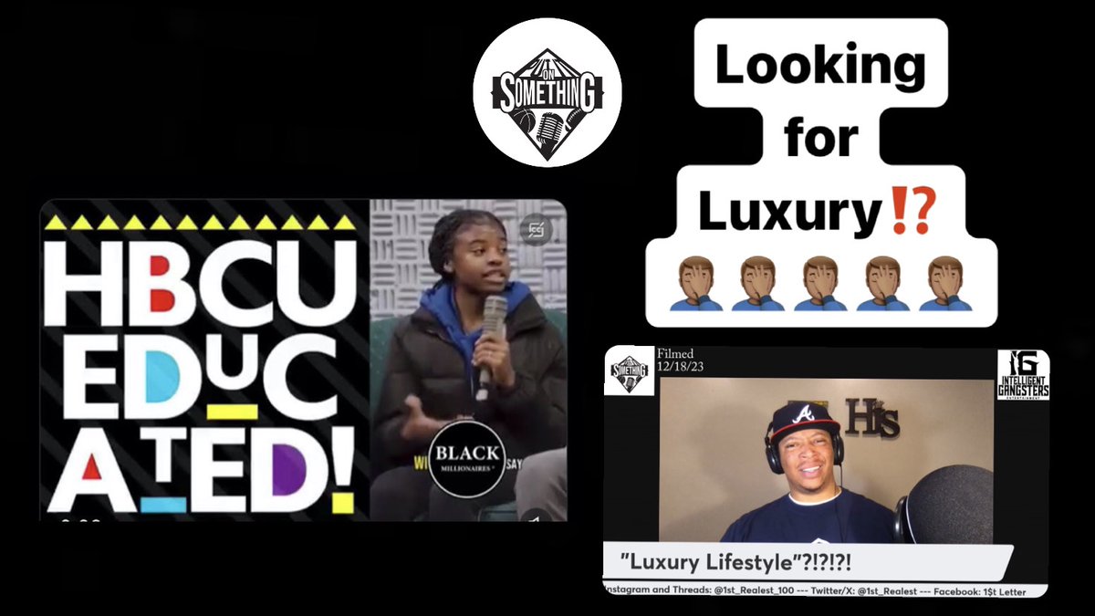 Reaction to the Viral Post about HBCUs Not 'Living a Black Excellence Lu... youtu.be/k-xxcTgdQ6M?si… via @YouTube 

#putitonsomething #hbcu #hbcus #jacksonstate #alcorn #mississippivalleystate #famu #southern #grambling #prairieview #TexasSouthern #TheeILove #GuardTheeYard