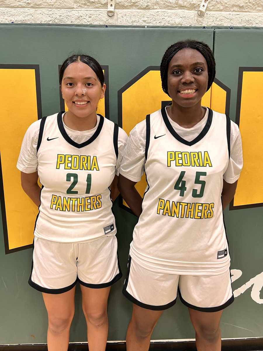 📝Big game from these two ladies in a tough loss tonight. Both captains were called on to log a ton of minutes for the Panthers as the team battles a flu bug.

Kogbora and Lynch are very nice pieces this season and next season. Look for Peoria to be back to full strength