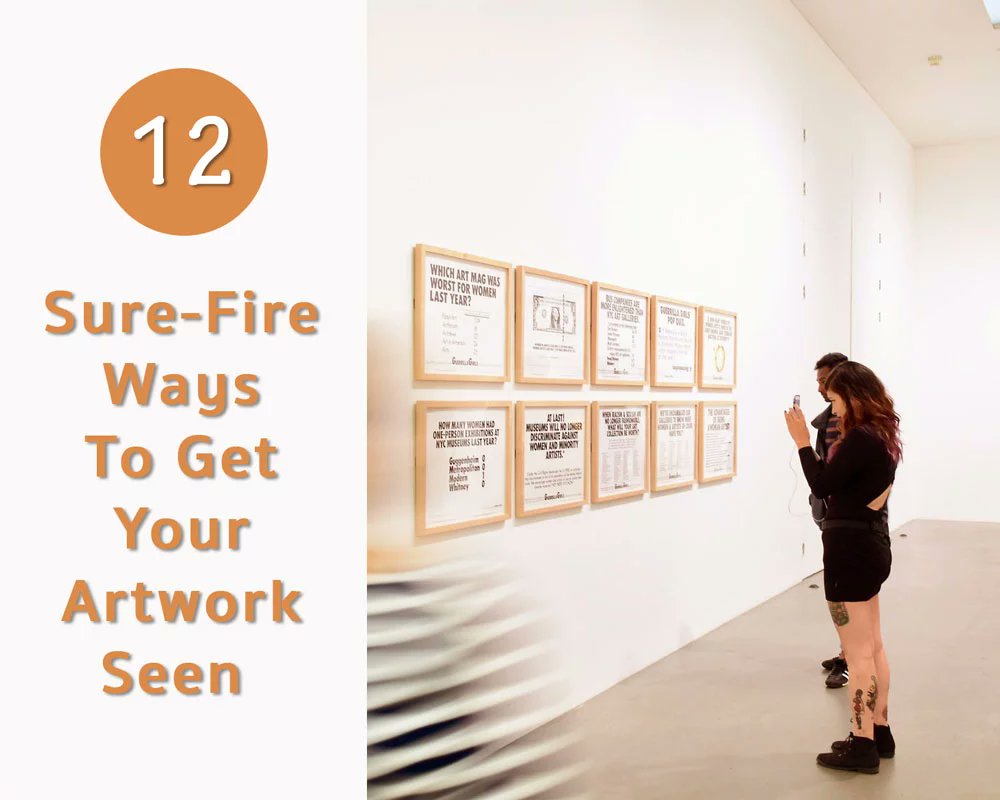 NOBODY will notice your #art, if you don’t make an effort to get your #artwork out there to be seen….. 12 Sure-Fire Ways To Get Your Artwork Seen [Exposure For Your Art] ginangiela.com/how-to-get-you… #artbuyer #artcommunity #artistpromotion #artmarketing #artmarket #artbusiness