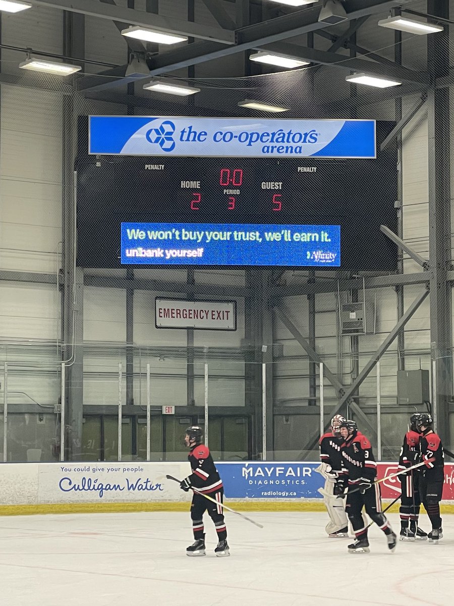 Boys pull out a big 5-2 victory over the powerhouse Regina Capitals tonight. 

Emotional win for the boys as they played with heavy hearts for the legend Brady Grasdal… thanks Capitals for the moment of silence before the game

Big game for Theron Watteyne with 3 goals. 🎩🎩🎩
