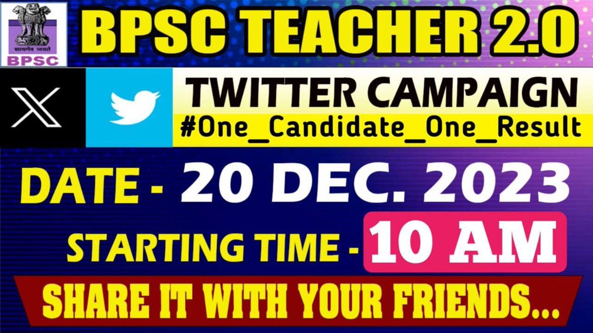 Raaj1842856's tweet photo. #One_Candidate_One_Result 
@atulpmail 
@NitishKumar 
@yadavtejashwi https://t.co/Pqbx3nYmKn