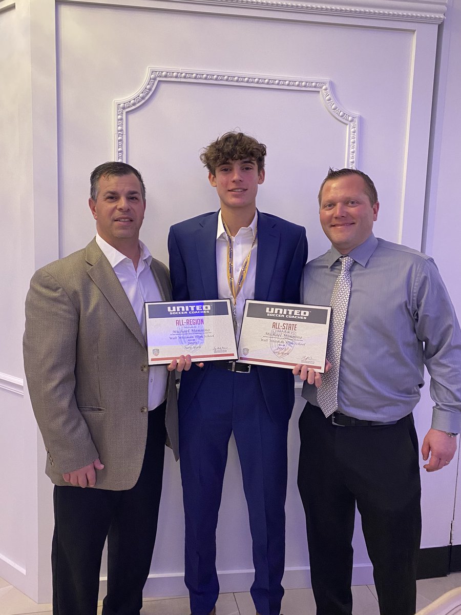 Honored to receive the soccer All-County, League MVP, All-State, and All-Region awards last night with my teammates and coaches. Wishing the seniors the best as they get ready to graduate and looking forward to next season with my friends, teammates, and classmates.