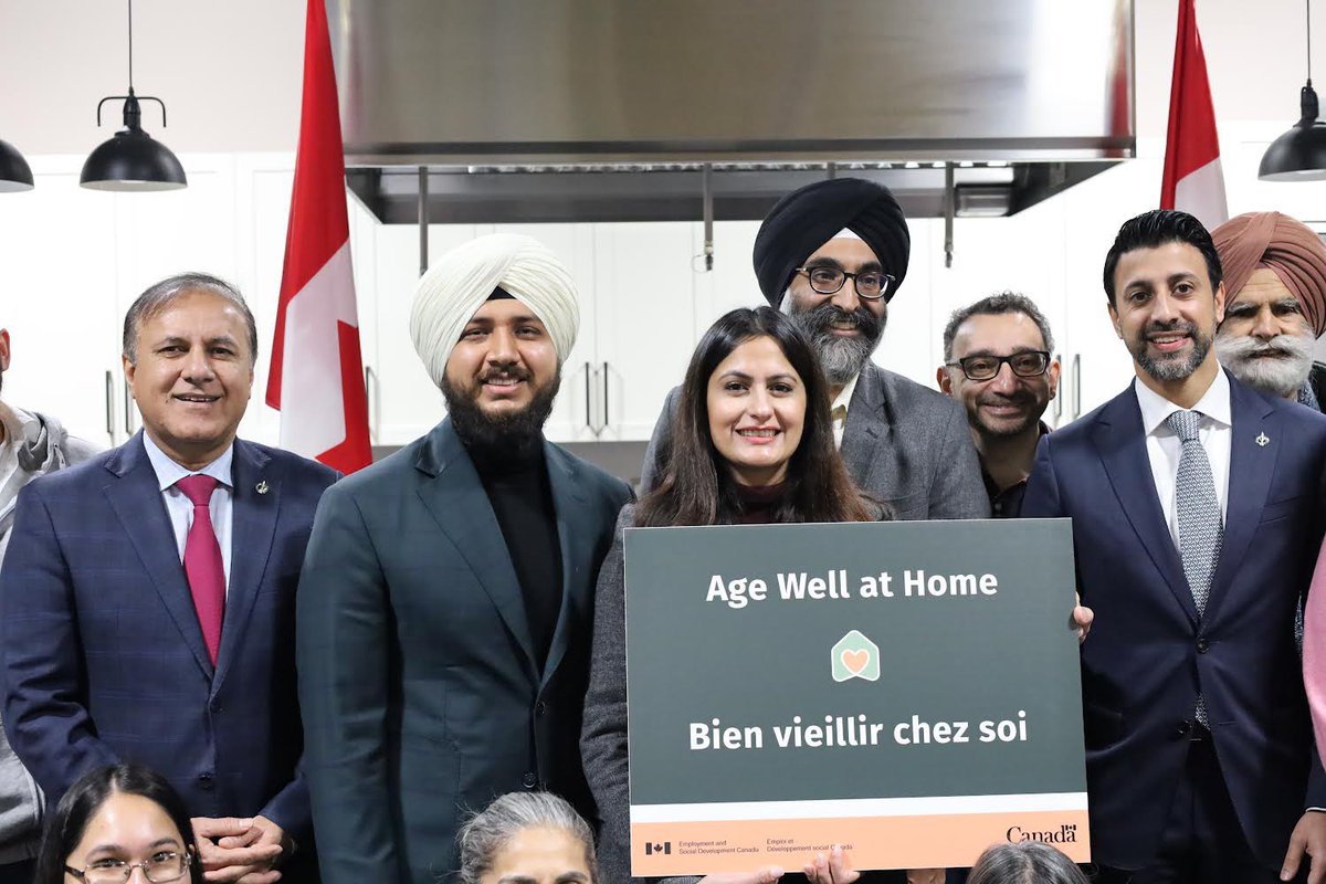Iqwinder S. Gaheer (@iqwindersgaheer) on Twitter photo Guided by the concept of Langar started by Guru Nanak all those centuries ago, <a href="/SevaFoodBank/">Seva Food Bank</a> operates to serve Peel.
To ensure seniors can age in the communities they helped build, SFB will receive $465k for their meals for seniors project from our Age Well at Home initiative. Guided by the concept of Langar started by Guru Nanak all those centuries ago, <a href="/SevaFoodBank/">Seva Food Bank</a> operates to serve Peel.
To ensure seniors can age in the communities they helped build, SFB will receive $465k for their meals for seniors project from our Age Well at Home initiative.