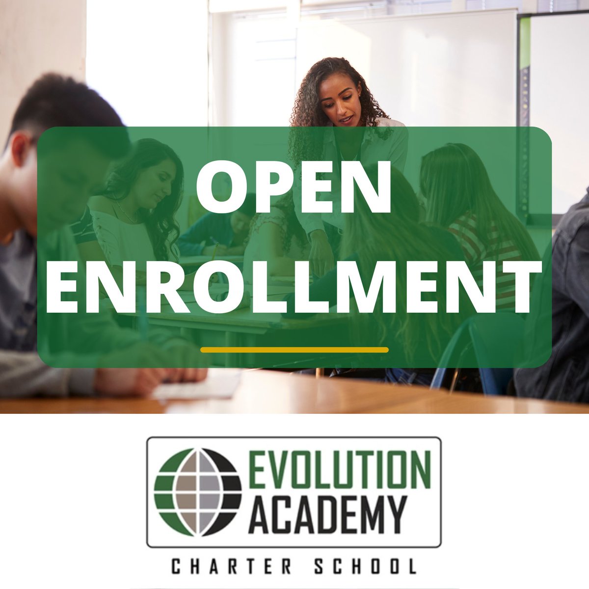 EACS_charter's tweet image. #WinterBreak begins Thurs., but there is still time to enroll...
If you or a high school student you know is seeking a change, contact us TODAY!
Click/visit our site below for more information on how to enroll in our flexible program or call 972-907-3755.
evolutionacademy.org