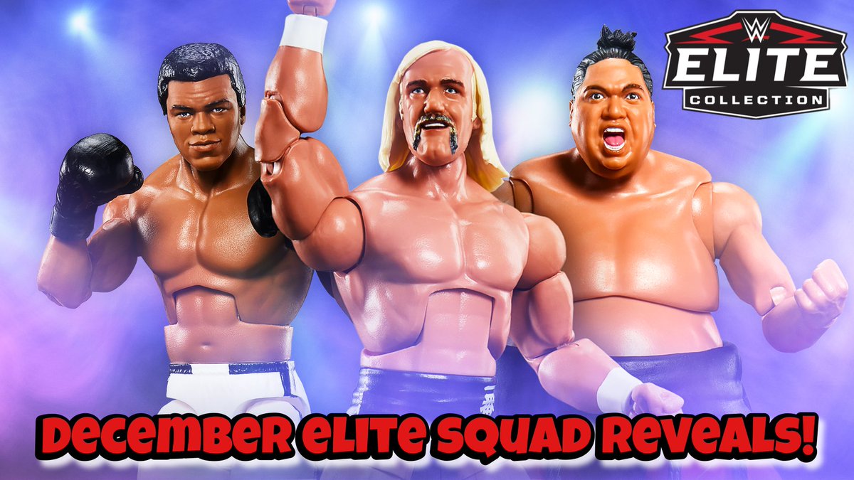 Mattel WWE Elite Squad December Reveals! A New Legend Reveled! youtu.be/KNVYAHljNvw?si… #mattel #wwe #wwf #wweelitesquad #elitesquad #ultimateedition #scratchthatfigureitch #toystagram #toys #toy #wrestling #wrestlingfigs #wrestlingfigures #hulkhogan #yokozuna #toystagram