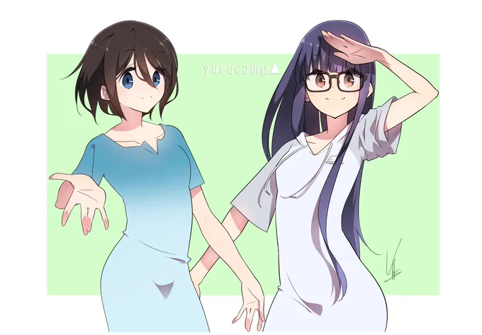 冬コミC103で委託と言う形ですがイラスト集置かせてもらう事になりました。サークル名「マツトモヨシキ」(土)東地区 エ-06b です。フルカラー40ページ 1000円です宜しくお願いします#ゆるキャン #c103 