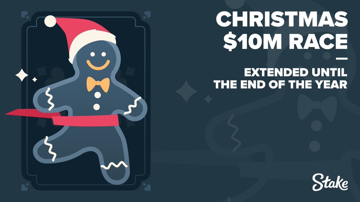 No time for a pit stop, the $10m Christmas Race is still going 🏎 

Wager from now until the New Year on either our Casino or our Sportsbook to get yourself a place on the leaderboard! 🏁

🔗 bit.ly/3RjodSN

.com only