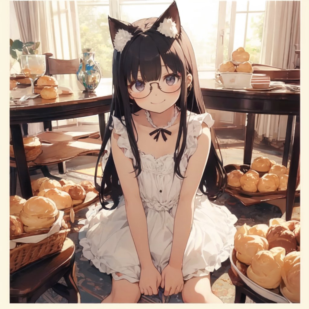 気分はシュークリームやさん！
#AIイラスト #AIart 
#mikitakuの100RT