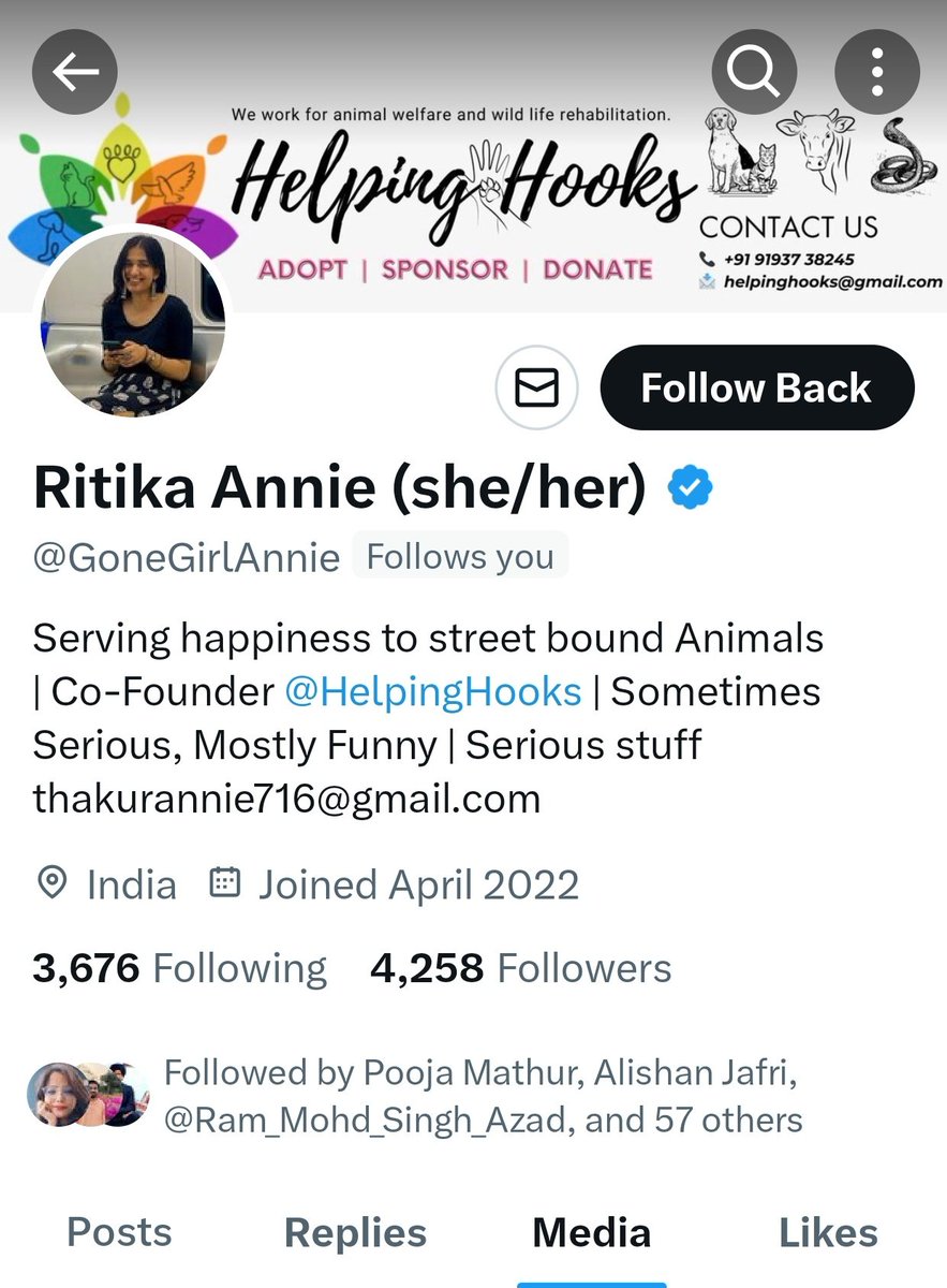 ⚠️⚠️ 
Twitter account @GoneGirlAnnie has been tweeting about helping street dogs and the poor. She claims to be the Co-Founder of @HelpingHooks. 
Found something interesting. When you try to donate via Gpay by using the given UPI ID, It shows the banking name as 'Sandeep Mandal'.