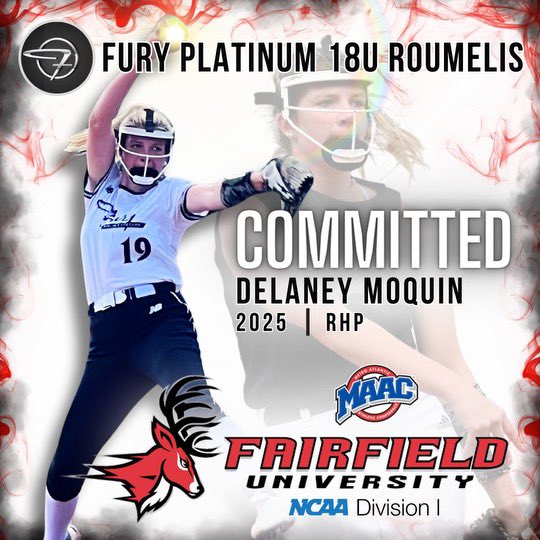 So excited to announce my commitment to attend and play Division 1 Softball at Fairfield University. Thank you Coach Brzezinski, Coach Ponce and Coach Houle for this opportunity. Also thank you to all my teammates, coaches, friends and family for all the support!! Go Stags ❤️