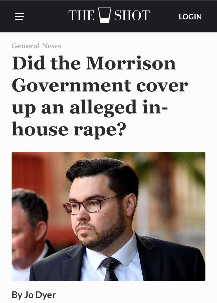 A question that will forever haunt LNP.  After all, this was same gov that bullied Holgate, kept Porter in as AG after a rape allegation and refused to attend the March4Justice.
Instead, LNP PM declared it a “triumph” that those women weren’t “met with bullets”.

We won’t forget